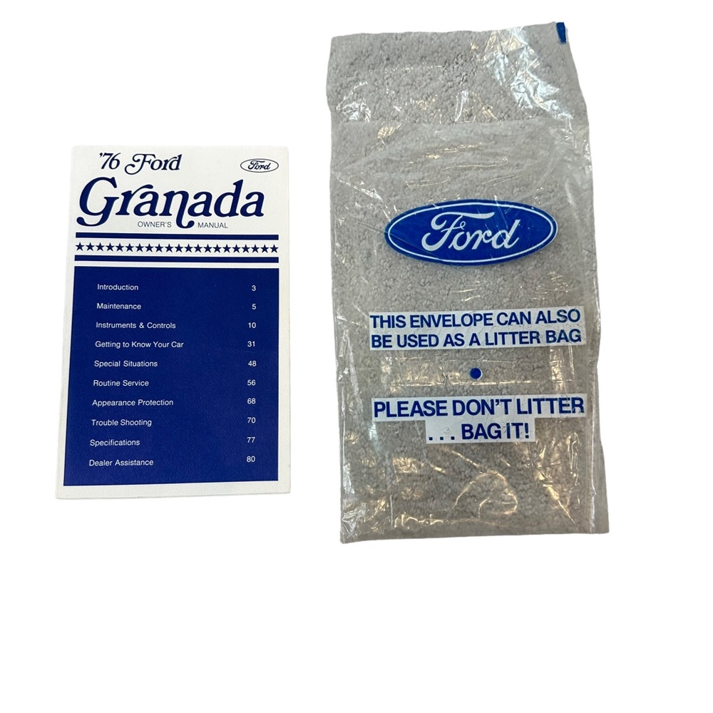 Ford Granada 76 Owners Manual